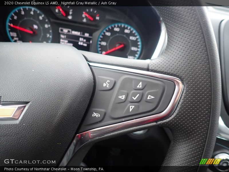 Nightfall Gray Metallic / Ash Gray 2020 Chevrolet Equinox LS AWD