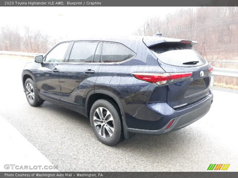Blueprint / Graphite 2020 Toyota Highlander XLE AWD