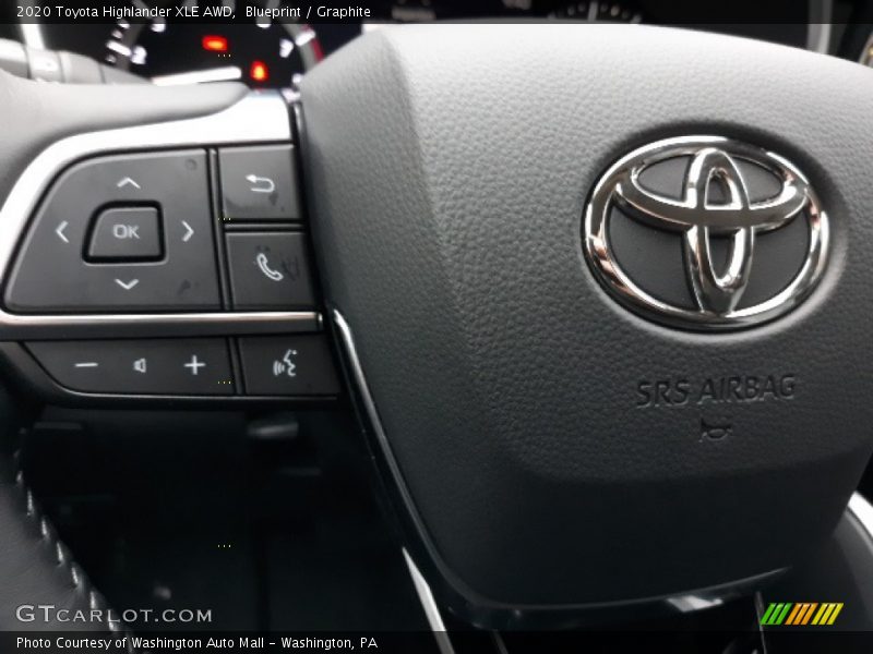 Blueprint / Graphite 2020 Toyota Highlander XLE AWD