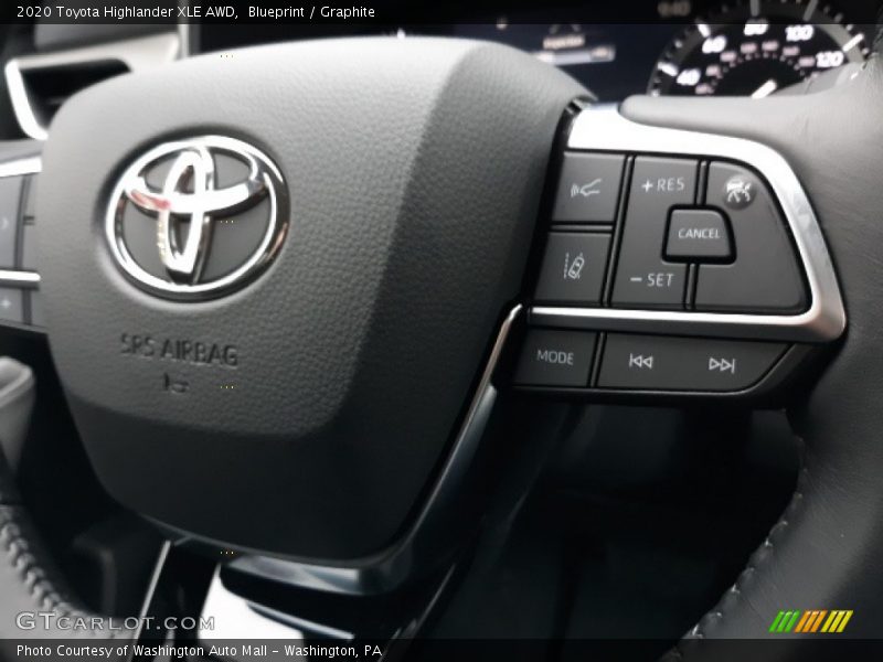 Blueprint / Graphite 2020 Toyota Highlander XLE AWD