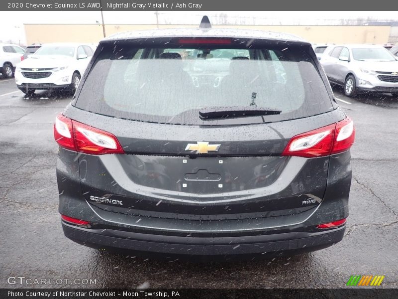 Nightfall Gray Metallic / Ash Gray 2020 Chevrolet Equinox LS AWD