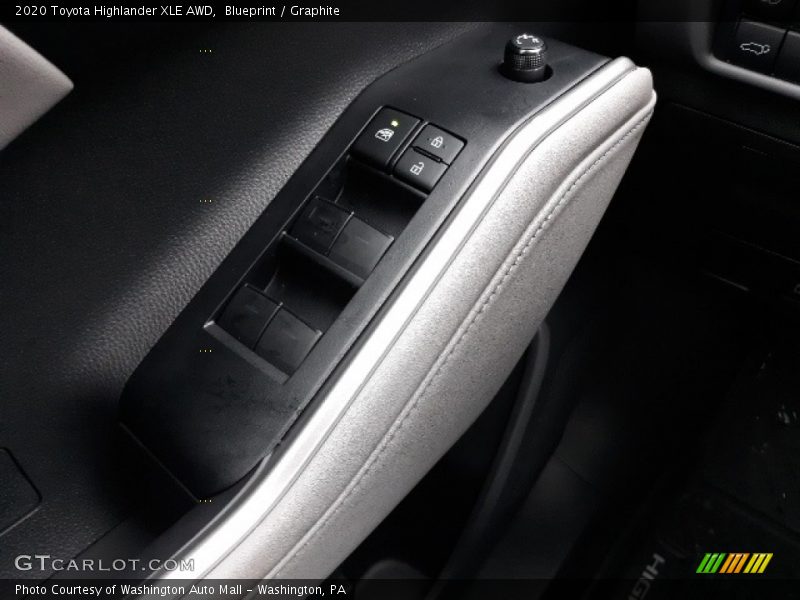 Blueprint / Graphite 2020 Toyota Highlander XLE AWD