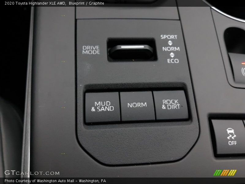 Blueprint / Graphite 2020 Toyota Highlander XLE AWD