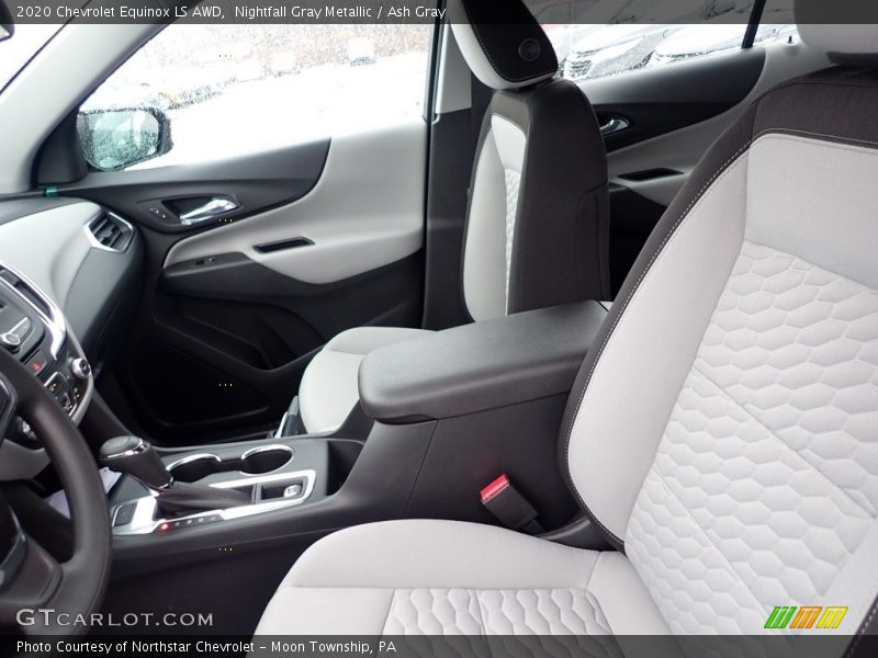 Nightfall Gray Metallic / Ash Gray 2020 Chevrolet Equinox LS AWD