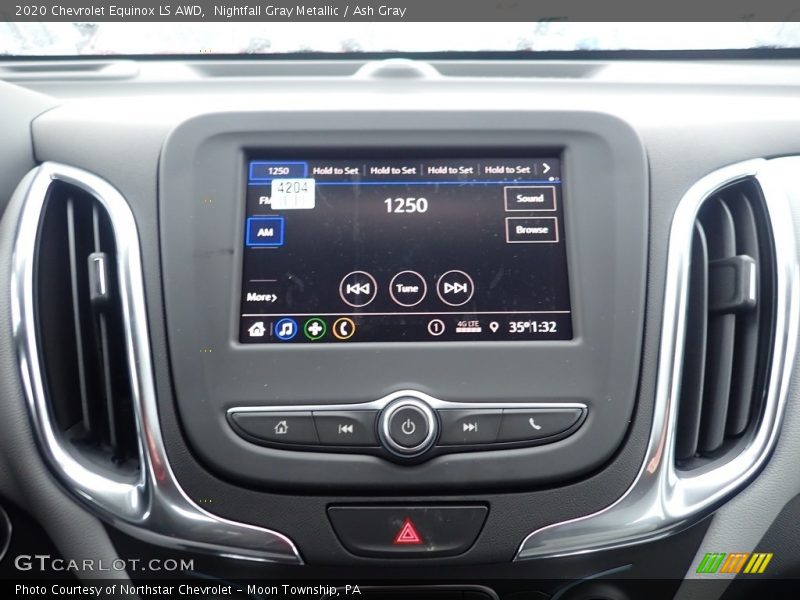 Nightfall Gray Metallic / Ash Gray 2020 Chevrolet Equinox LS AWD