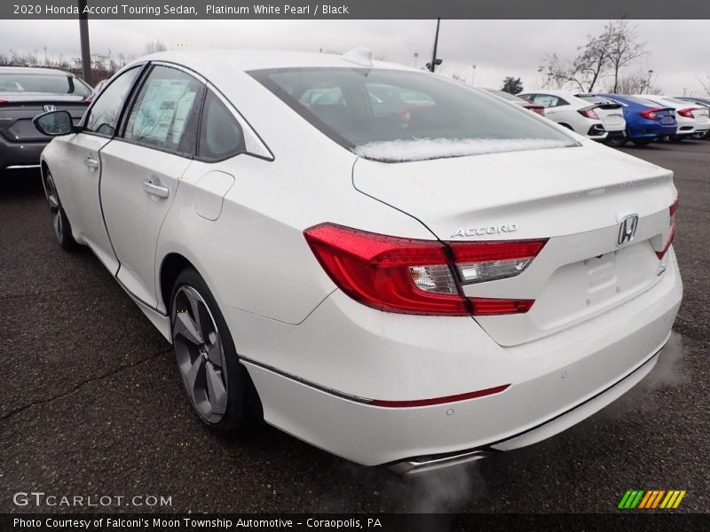 Platinum White Pearl / Black 2020 Honda Accord Touring Sedan