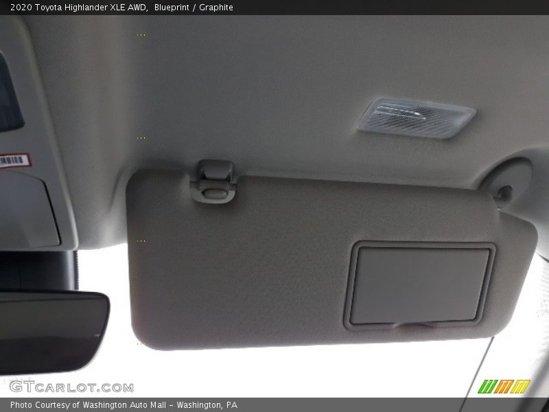 Blueprint / Graphite 2020 Toyota Highlander XLE AWD