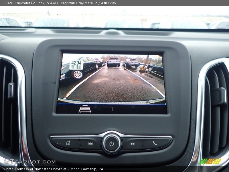 Nightfall Gray Metallic / Ash Gray 2020 Chevrolet Equinox LS AWD