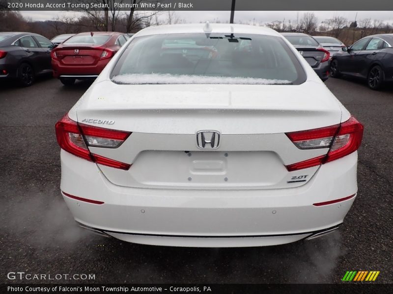 Platinum White Pearl / Black 2020 Honda Accord Touring Sedan