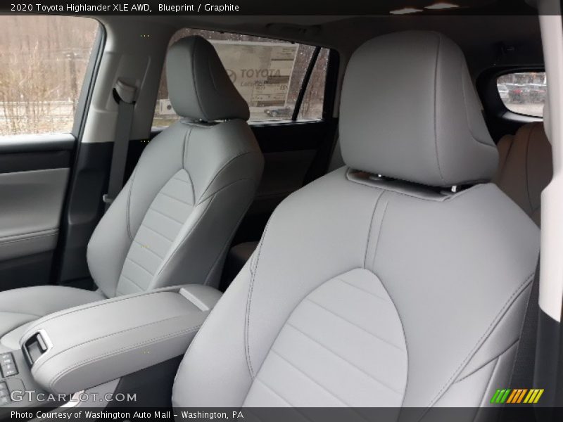 Blueprint / Graphite 2020 Toyota Highlander XLE AWD