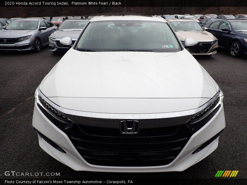 Platinum White Pearl / Black 2020 Honda Accord Touring Sedan