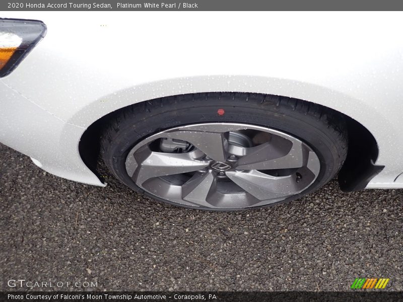 Platinum White Pearl / Black 2020 Honda Accord Touring Sedan