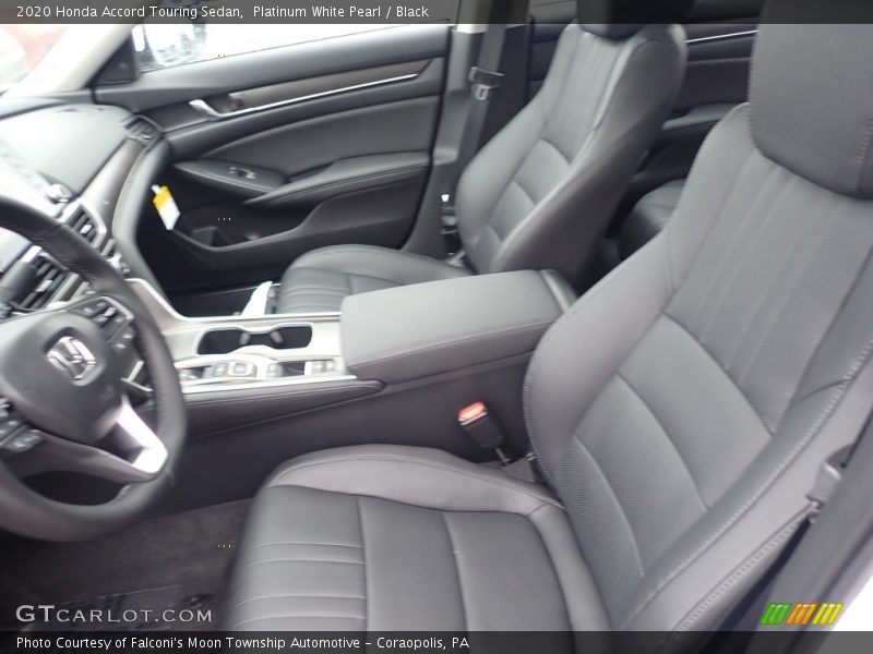 Platinum White Pearl / Black 2020 Honda Accord Touring Sedan