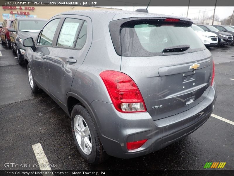 Satin Steel Metallic / Jet Black 2020 Chevrolet Trax LS