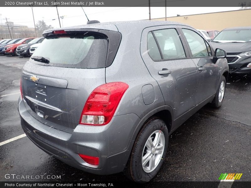 Satin Steel Metallic / Jet Black 2020 Chevrolet Trax LS