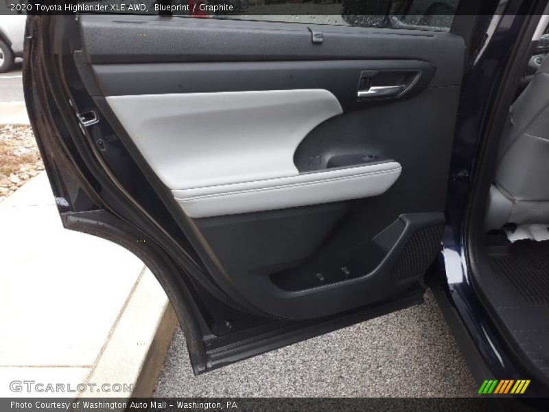 Blueprint / Graphite 2020 Toyota Highlander XLE AWD