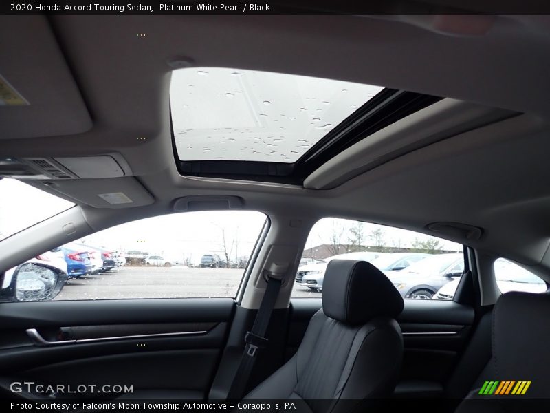 Platinum White Pearl / Black 2020 Honda Accord Touring Sedan
