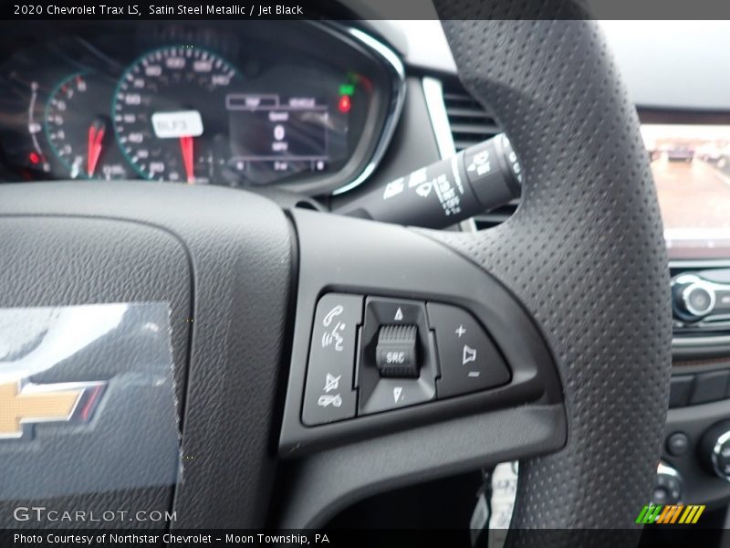 Satin Steel Metallic / Jet Black 2020 Chevrolet Trax LS