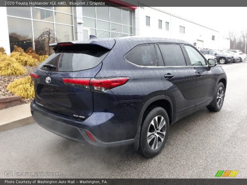 Blueprint / Graphite 2020 Toyota Highlander XLE AWD