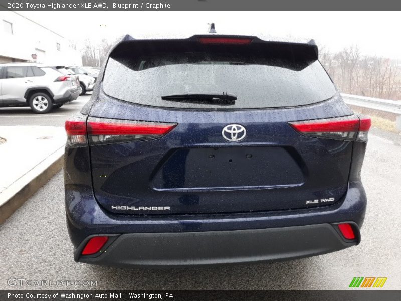 Blueprint / Graphite 2020 Toyota Highlander XLE AWD