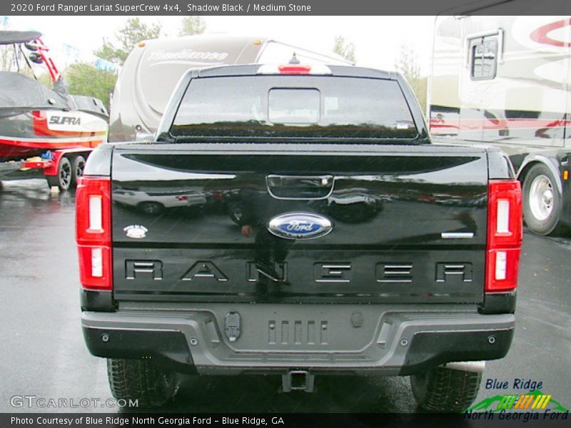 Shadow Black / Medium Stone 2020 Ford Ranger Lariat SuperCrew 4x4