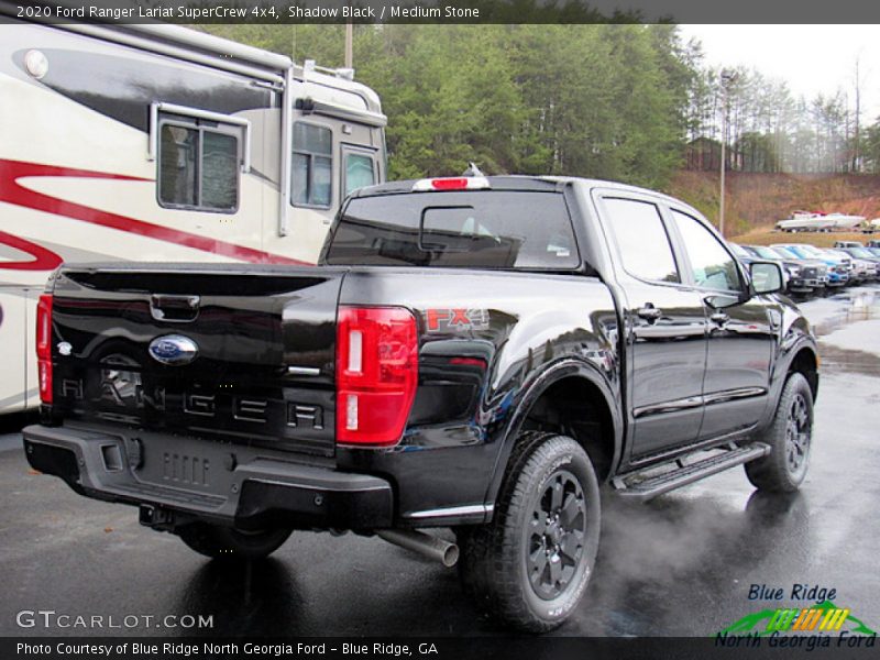 Shadow Black / Medium Stone 2020 Ford Ranger Lariat SuperCrew 4x4