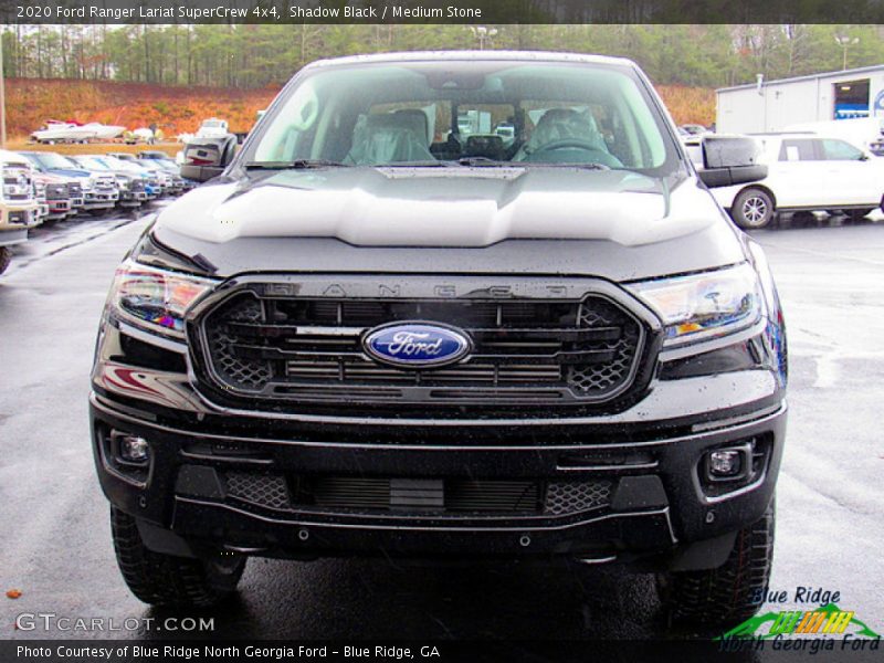 Shadow Black / Medium Stone 2020 Ford Ranger Lariat SuperCrew 4x4