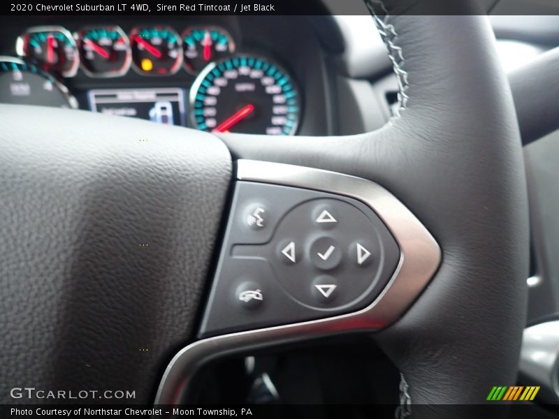 Siren Red Tintcoat / Jet Black 2020 Chevrolet Suburban LT 4WD