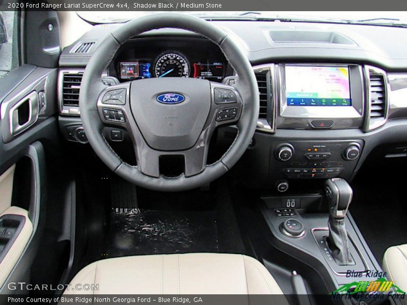 Shadow Black / Medium Stone 2020 Ford Ranger Lariat SuperCrew 4x4