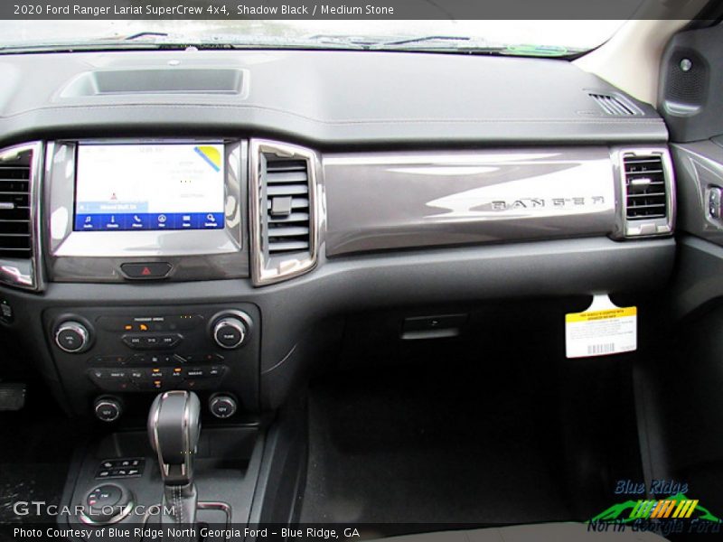 Shadow Black / Medium Stone 2020 Ford Ranger Lariat SuperCrew 4x4