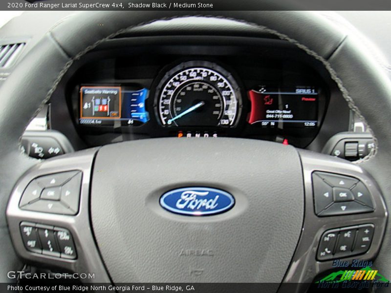 Shadow Black / Medium Stone 2020 Ford Ranger Lariat SuperCrew 4x4