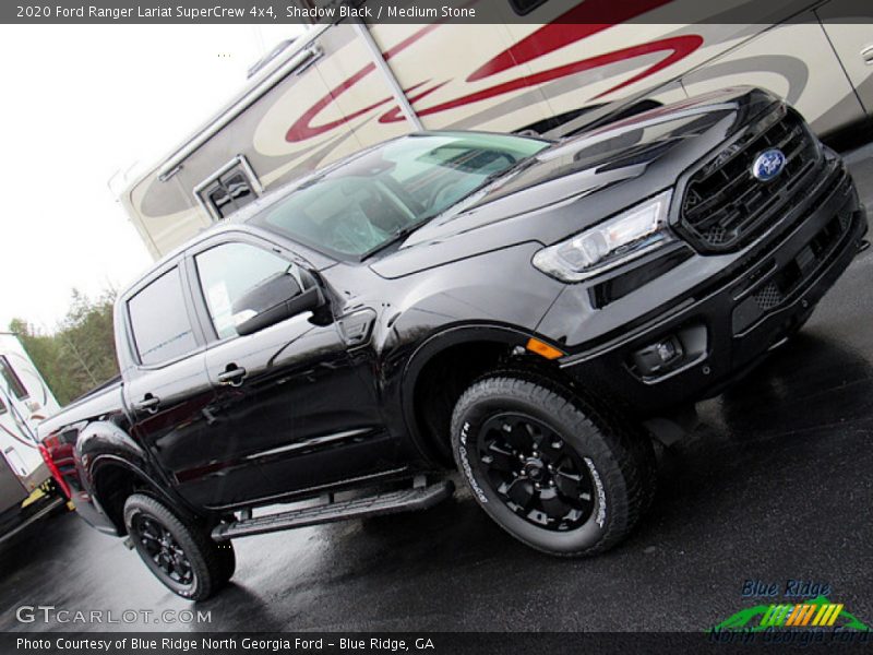 Shadow Black / Medium Stone 2020 Ford Ranger Lariat SuperCrew 4x4