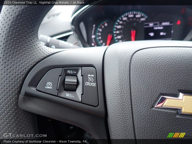 Nightfall Gray Metallic / Jet Black 2020 Chevrolet Trax LS