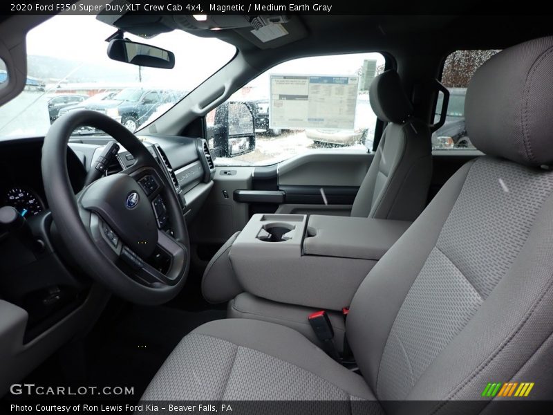 Front Seat of 2020 F350 Super Duty XLT Crew Cab 4x4