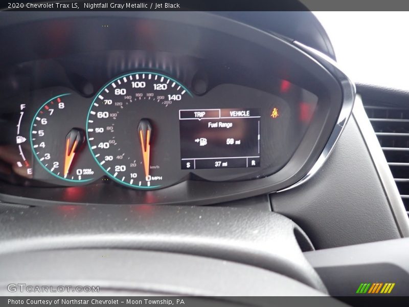 Nightfall Gray Metallic / Jet Black 2020 Chevrolet Trax LS