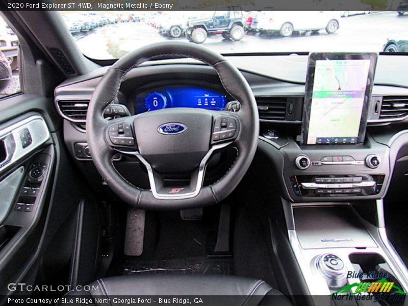 Magnetic Metallic / Ebony 2020 Ford Explorer ST 4WD