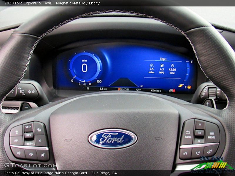 Magnetic Metallic / Ebony 2020 Ford Explorer ST 4WD