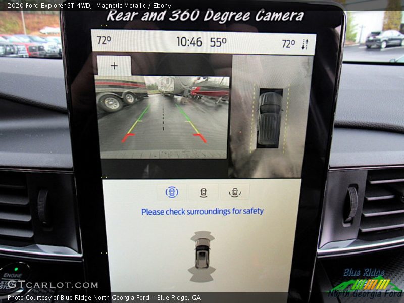 Magnetic Metallic / Ebony 2020 Ford Explorer ST 4WD