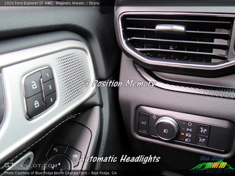 Magnetic Metallic / Ebony 2020 Ford Explorer ST 4WD