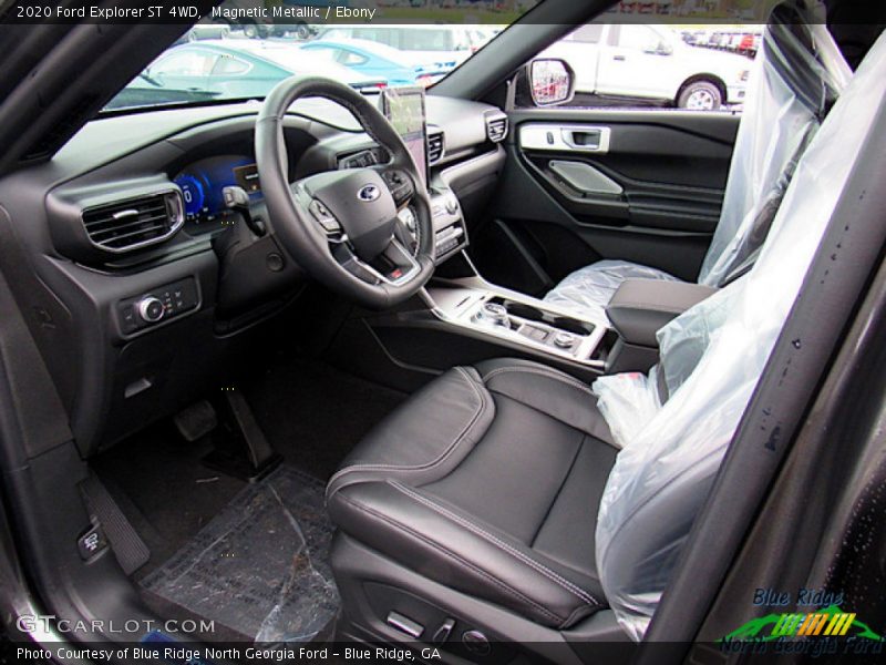 Magnetic Metallic / Ebony 2020 Ford Explorer ST 4WD