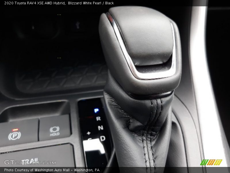 Blizzard White Pearl / Black 2020 Toyota RAV4 XSE AWD Hybrid