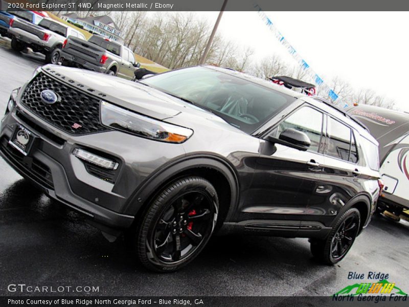 Magnetic Metallic / Ebony 2020 Ford Explorer ST 4WD