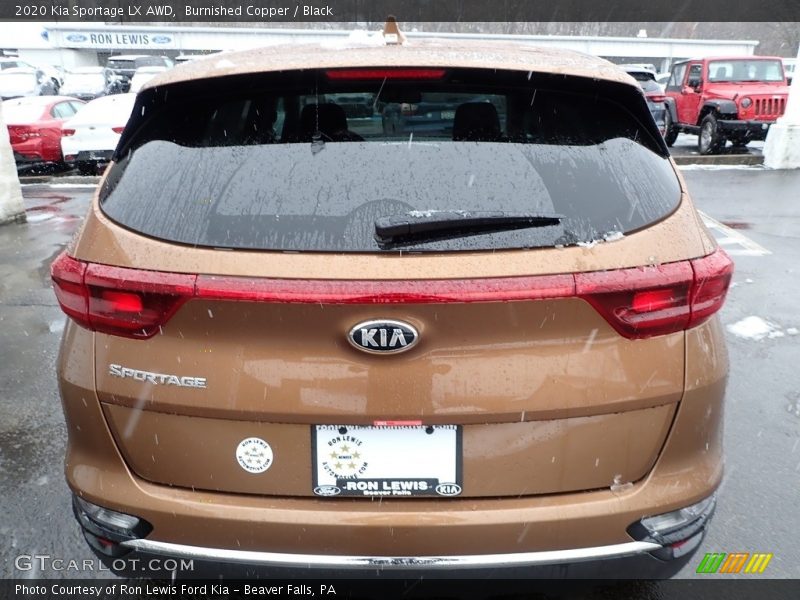 Burnished Copper / Black 2020 Kia Sportage LX AWD