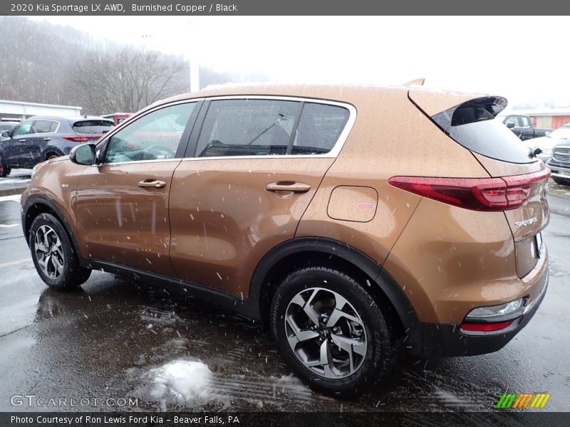 Burnished Copper / Black 2020 Kia Sportage LX AWD