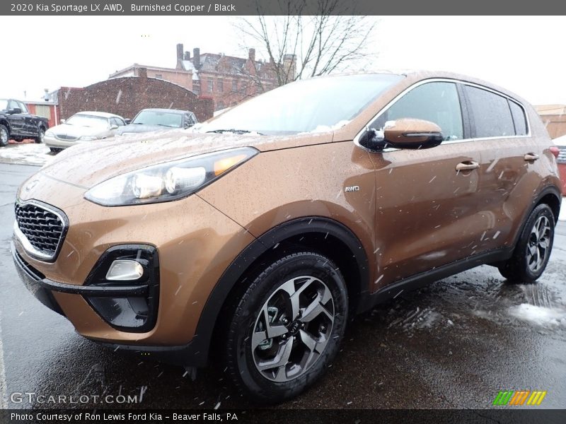 Burnished Copper / Black 2020 Kia Sportage LX AWD