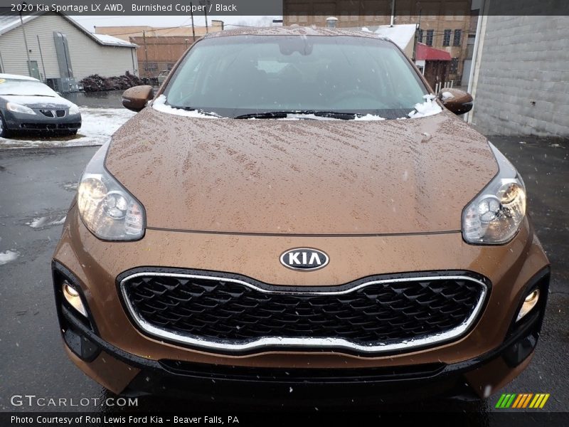 Burnished Copper / Black 2020 Kia Sportage LX AWD