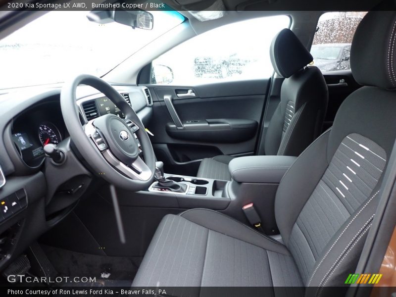 Front Seat of 2020 Sportage LX AWD