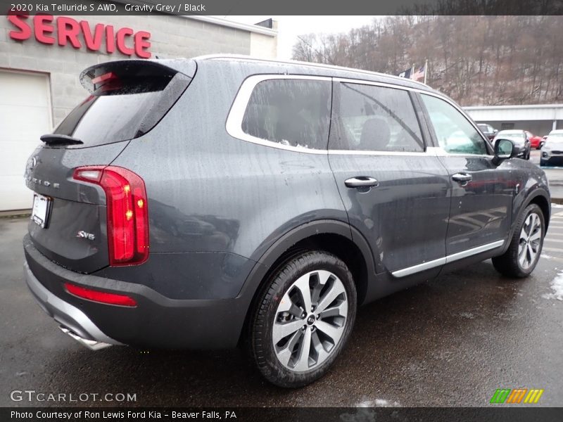 Gravity Grey / Black 2020 Kia Telluride S AWD