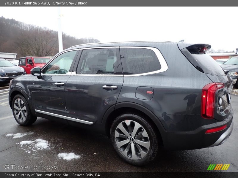 Gravity Grey / Black 2020 Kia Telluride S AWD
