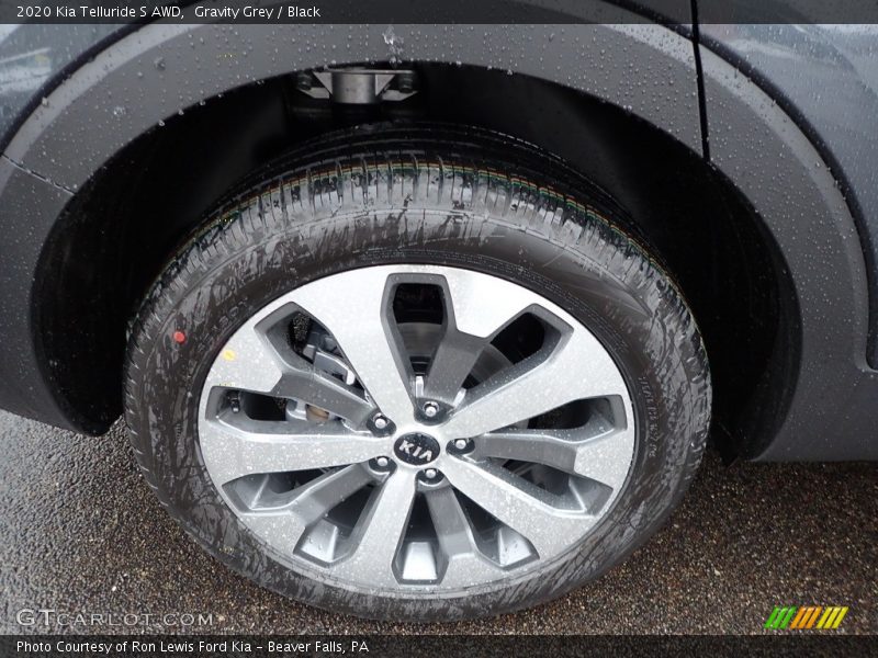 Gravity Grey / Black 2020 Kia Telluride S AWD